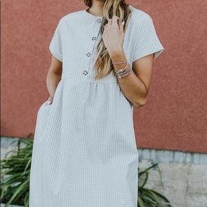 Roolee Petersboro Button Dress